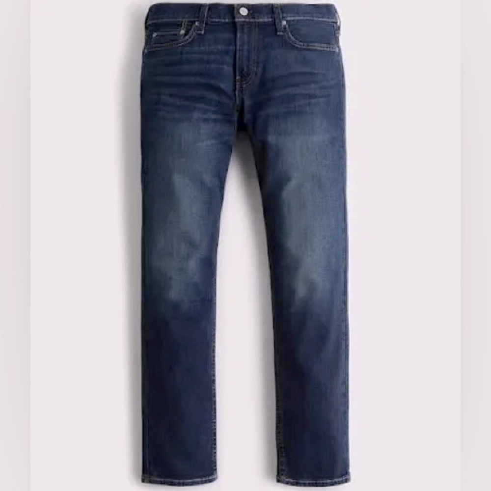 Hollister Men’s Epic Flex Jeans Dark Wash